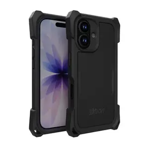 The Joy Factory aXtion Edge Rugged Case for iPhone 17, Black