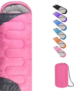 - Sleeping Bags for Adults  Boys Girls Backpacking Hiking Camping Microfiber Liner, Cold Warm Weather 4 Seasons Indoor Outdoor Use, Lightweight &