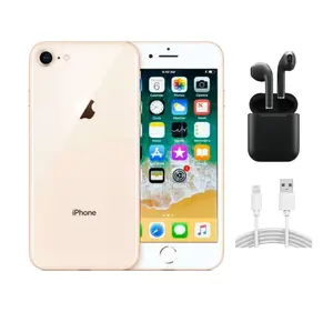 Refurbished Apple iPhone 8 A1863 Excellent Condition with Wireless Earbuds & 1 Year Warranty