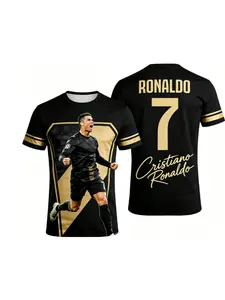 2026 Ronaldo #7 Fan Edition Football Jersey for Adults and Kids Breathable and Comfortable Soccer Training Shirt for Summer