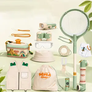 Educational Outdoor Camping Set, Portable Role Play Exploration Toy, Includes Explorer, Insect Observation Box, Perfect Summer Gift for Ages 3-9, Visual Learning Tools