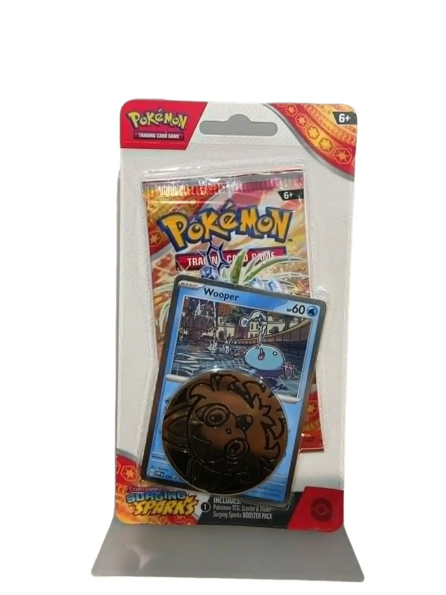 Pokemon Surging Sparks Booster Pack - Wooper or Pachirisu