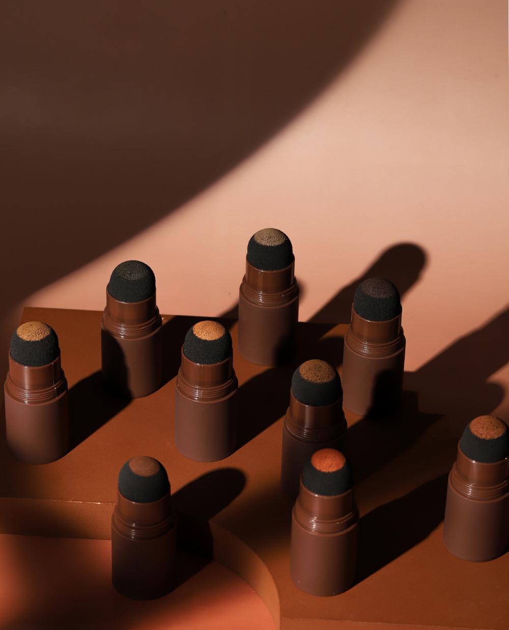 YOUNG VISION Eyebrow & Hairline Contour Kit Eyebrow Powder Pen Stamp Natural Daily Commuter Makeup