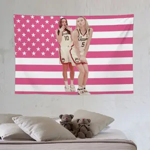 Paige Art Bueckers wall tapestry poster for college dorm cave bedroom living room office party decoration gift