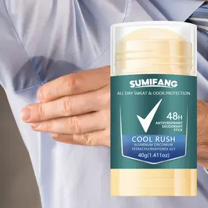 Mint Rosemary Full Body Deodorant Stick 40g, Long-Lasting Freshness, Moisturizing Care, Portable Design, Suitable for Men and Women