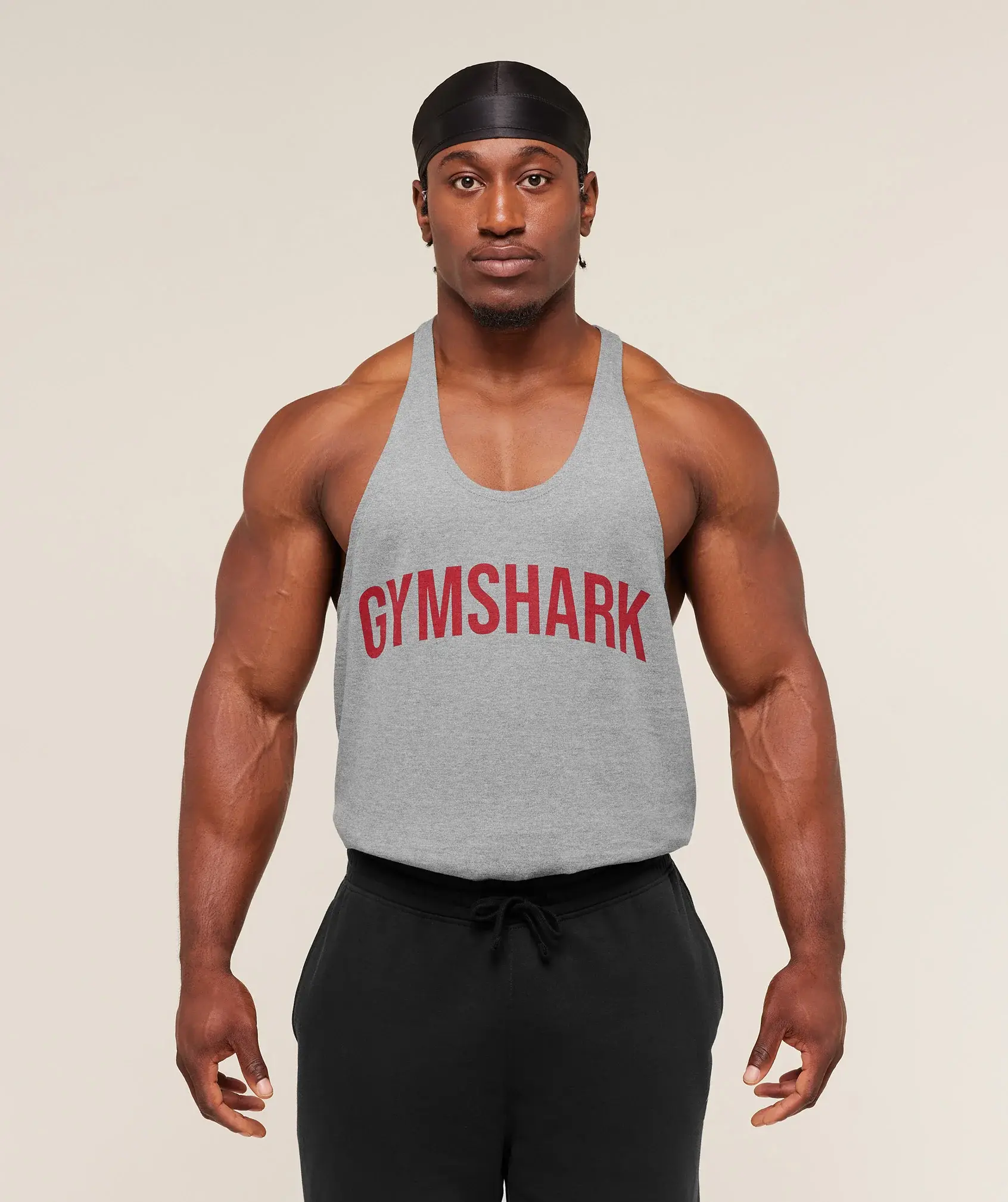 Gymshark Power Stringer Gym Workout Top – Breathable Quick-Dry Performance Sportswear, Stretch Training Tee, Athletic Fitness Shirt