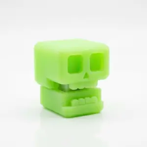 Skull Clicker Fidget Toy, Mini Pocket Size Stress Relief Clicker, Focus and Anxiety Relief, Durable Material, Smooth Press, Stress Relief Fidgeting