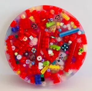 Ultra Picky Pad with Building Blocks - Red Macaw