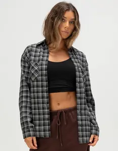 RSQ Womens Oversized Flannel