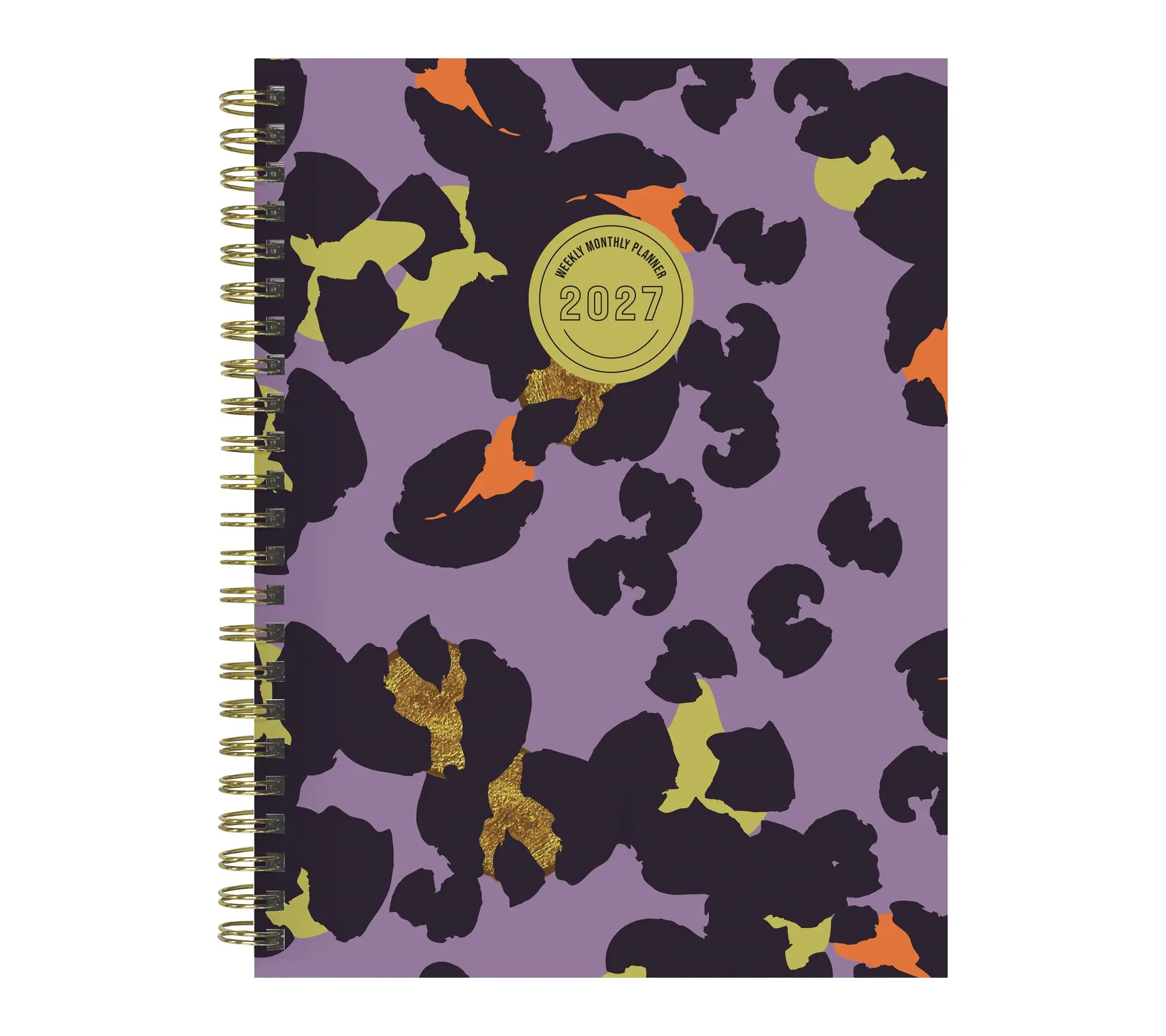 2027 Lilac Leopard Medium Weekly Monthly Planner 2027 Lilac Leopard Medium Weekly Monthly Planner
