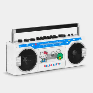Hello Kitty Classic BX-85 Bluetooth Cassette Player Boombox Hello Kitty Classic BX-85 Bluetooth Cassette Player Boombox