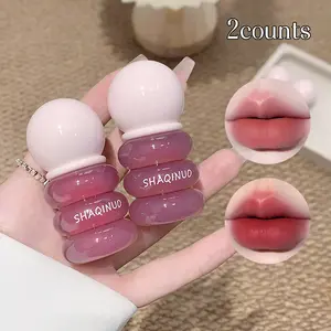 Two-Pack Matte Lip Balm Set Lip Moisturizer Long-Lasting Hydrating Formula Daily Use Makeup Essential Smooth & Lightweight Texture Lip Care Cosmetics