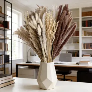 Small Pampas Grass Bouquet for Table Centerpieces