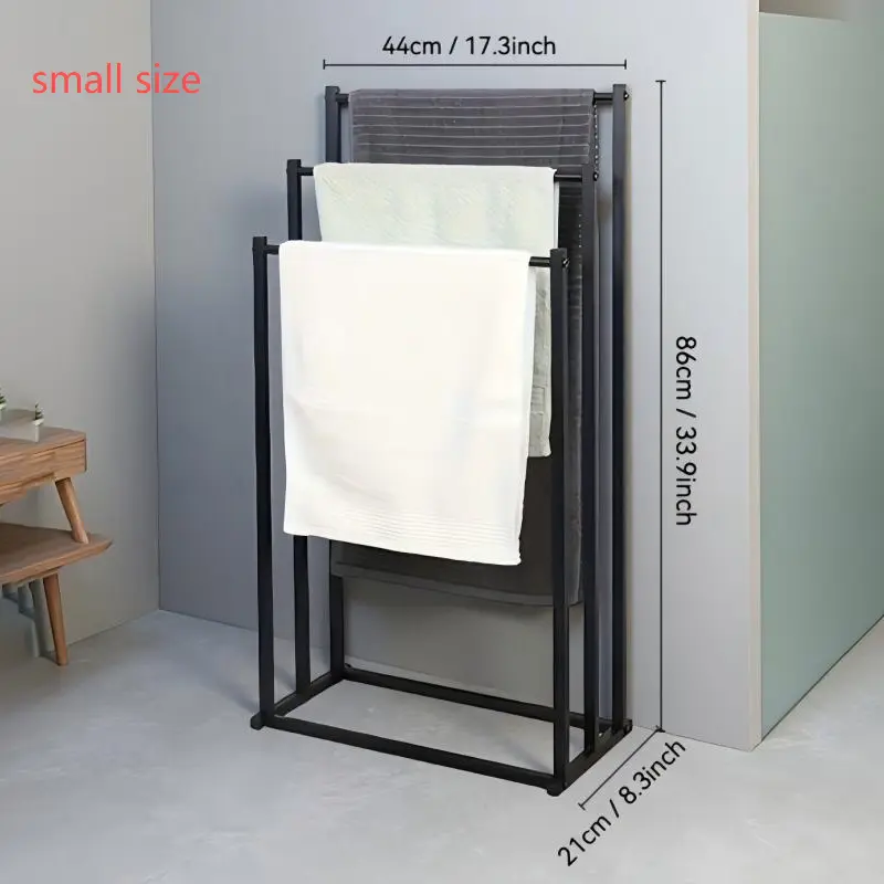 A Vertical Towel Rack for The Bathroom, a Easy Bathtub Rack, Durable High-Quality Towel Holder, a Sturdy Storage Rack for The Bathroom, Towel Hooks Suitable for The Bathroom, Bedroom, Kitchen, Storage Room, And Laundry Room
