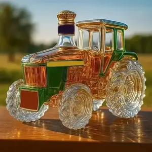 Creative Shape Wine Decanter, Unique Whiskey Bottle, Liquor Dispenser, Home Bar Accessories. Decorative Wine Container for Home Kitchen & Restaurant Ornament. Holiday Gift for Birthday, Wedding, Father's Day, Christmas. Ideal for Art Display, Collection