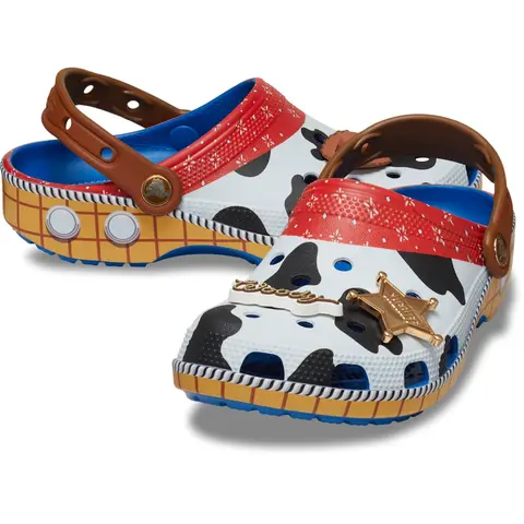 Crocs Adult Disney and Pixar's Toy Story Classic Clogs, Buzz Lightyear, Sheriff Woody and Aliens Shoes