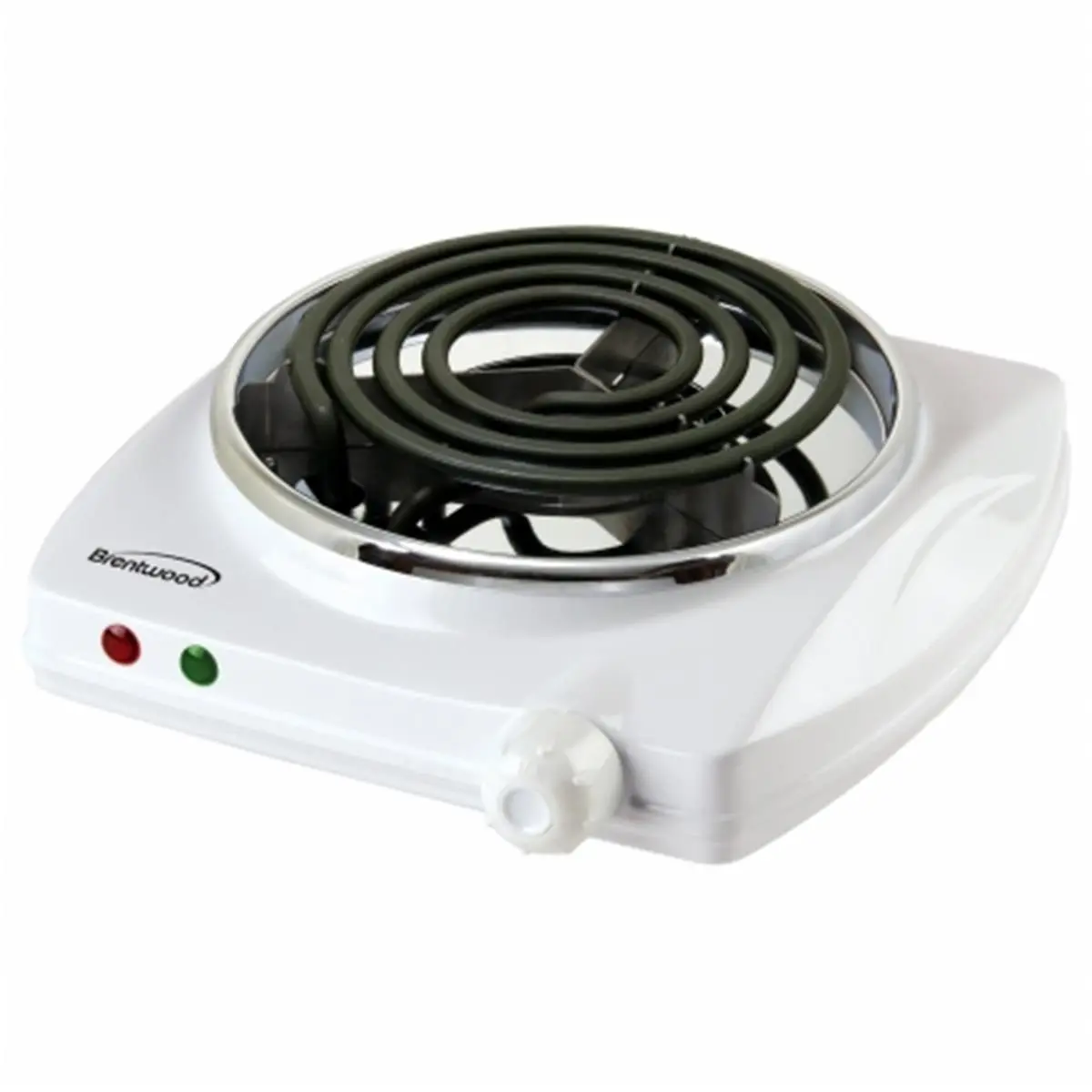 Brentwood TS-322 Electric 1000 Watt Single Burner - Powder Finish