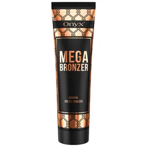 Onyx Mega Bronzer Tanning Lotion for a Flawless Tan | Nourishing & Smooth Finish | Indoor & Outdoor | 5.07 fl oz