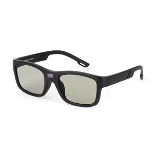 Ultra-Light Smart Polarized Sunglasses 0.1-Second Color-Shift Photochromic Square Glasses for Men Women UV Blocking Outdoor Safety Eyewear with Rapid Lenses