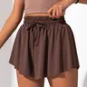 Summer Skirt Set, Ultra-Soft Drawstring Thin Pouch Skirt, Breathable Comfort Cool Skirt, Sporty Athletic Skort, Ideal for Tennis Badminton Cycling Running Cheerleading Fitness