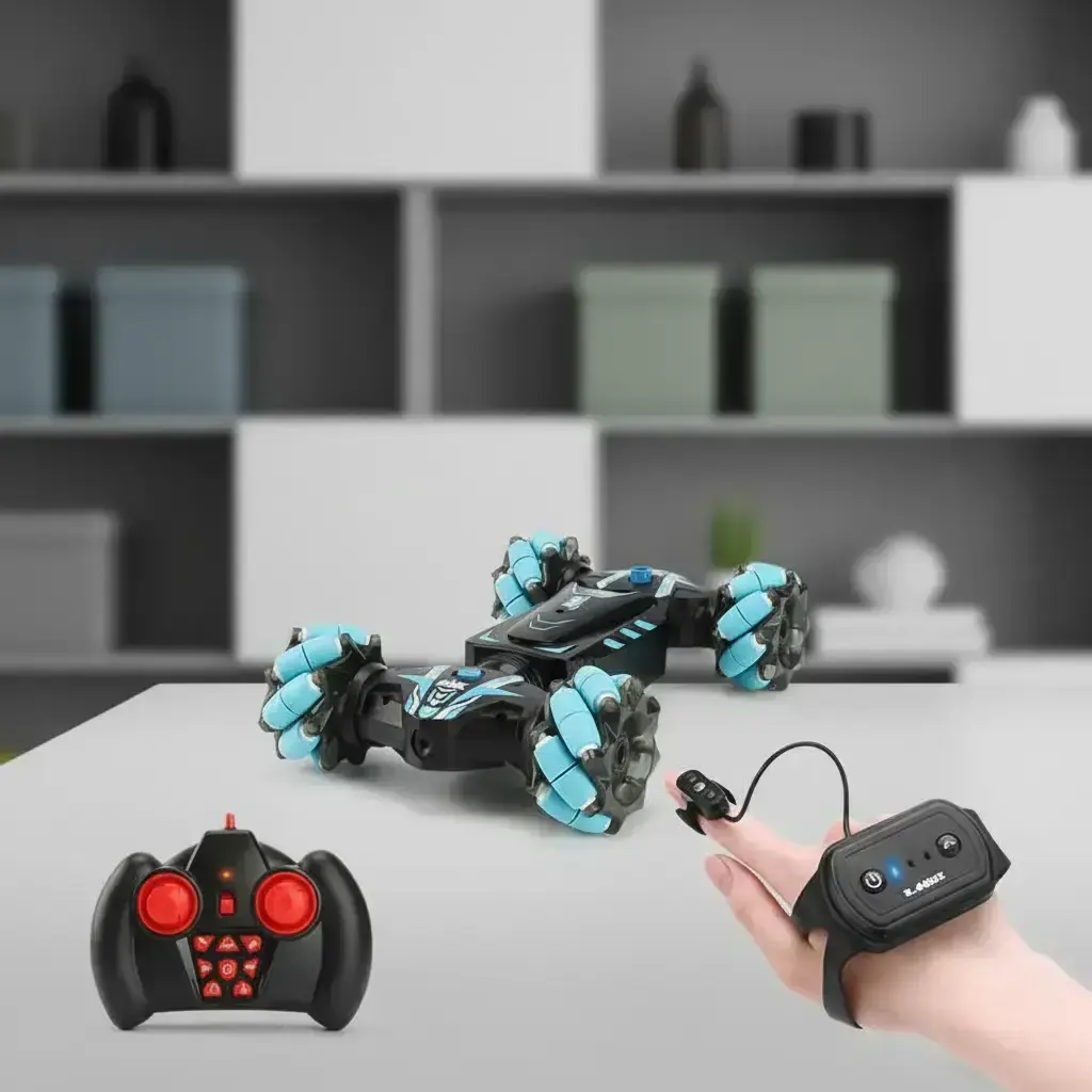 Travel Remote Control Stunt Twist Car, Remote Controlled Car, Rc Stunt Car, Battery Powered Remote Control Crawler, Remote Controlled Vehicle, for Boys and Girls