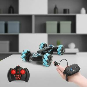 electric travel remote control stunt twist car, battery powered remote control crawler, rc cars, 360° rotating rc crawler for boys and girls, summer gift, back to school, gift for boyfriend, rc model car men's gift, birthday gifts ideas, toys for boys