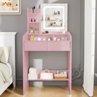 Square Mirror - Pink