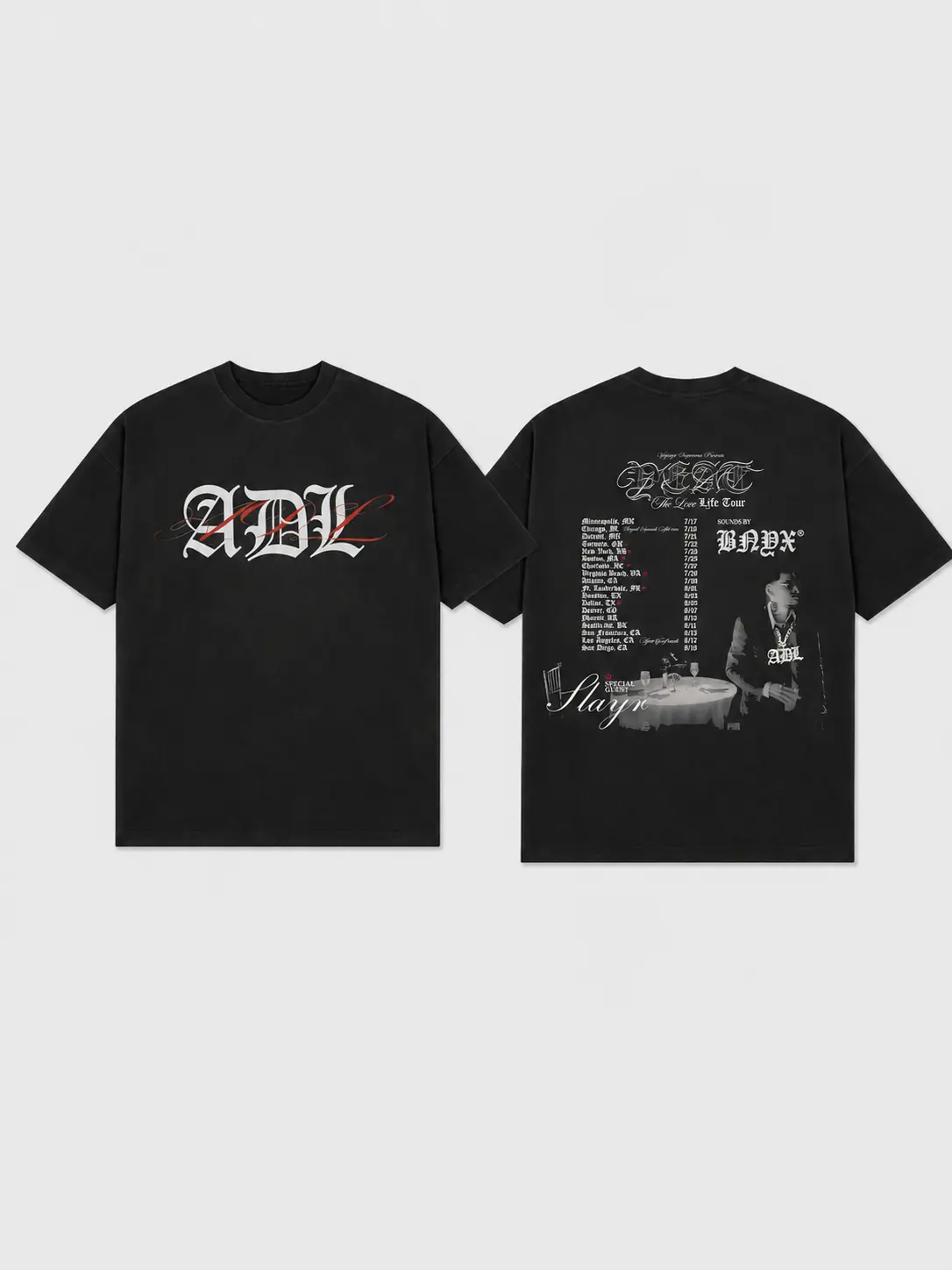 Yeat Tour 2026 Shirt – Lyfe Tour Graphic Tee, Rage Hip Hop Streetwear, Concert Gift, Men’s & Women’s Tops