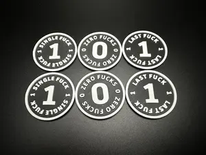 Fuck Coin Variety Pack (6 Pack) / One Fuck / Zero Fucks / Single Fuck / Challenge Coin / Fucks to give / Last fuck