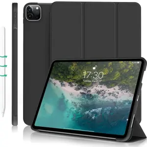 Transparent Tpu Case for iPad 11/a16/iPad Pro (10th Gen), Full Coverage Anti-Drop Protection, Silicone Soft Shell, Auto Sleep/wake Function