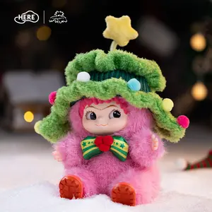 【New arrival】WAKUKU Santa Cutiein Pink Edition Limited Edition Vinyl Plush Doll Pendant