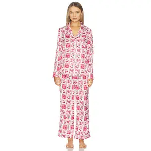 Show Me Your Mumu Classic Pj Set in Mon Cheri Silky