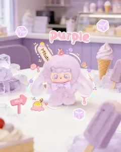 CN  Baby Three MiTuTuHuLaLa  Creamy Popsicle Stick series Mystery Boxes Bag Pendant Bunny Plush Dolls Soft Collectibles