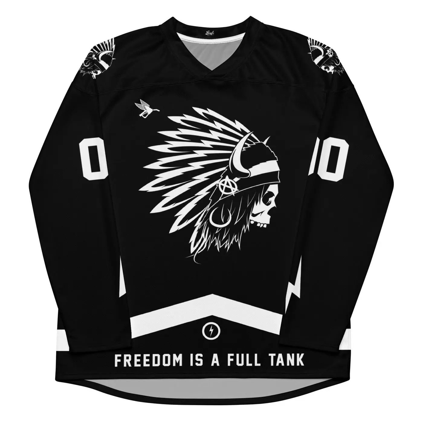 Maillot de hockey personnalisé OG Chief - Noir