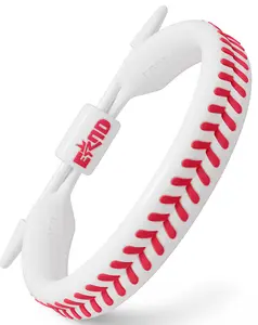ERND Baseball Bracelet for Boys & Girls - Premium Silicone Baseball Bracelet