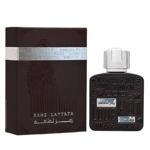 Lattafa Perfumes Ramz Lattafa Eau De Parfum Spray for Men 3.4 oz Long-Lasting Fragrance with Citrus, Floral, Musk Notes Made in UAE