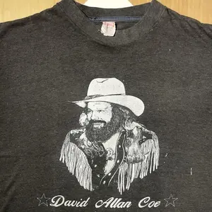 Classic 80s David Allan Coe Collection  S-235XL Tee X