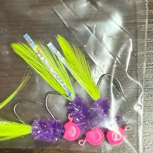 Pink purple chartreuse