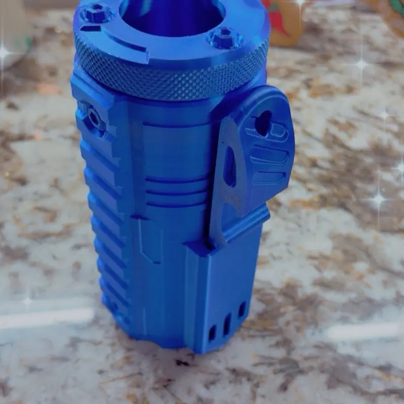 Tactical Bottle Holder with Built-In Tab Opener