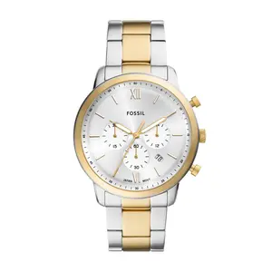 Fossil Men's Neutra Chronograph, Two-Tone Stainless Steel Watch
