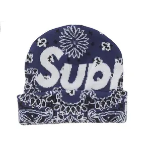Supreme Bandana Big Logo Beanie, from StockX