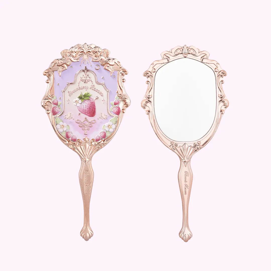Flower Knows Strawberry Rococo Collection Hand Mirror, #Summervibes Flower Knows Strawberry Rococo Collection Hand Mirror, #Summervibes