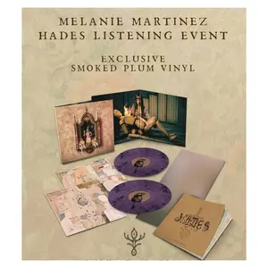 Melanie Martinez - Portals Limited Edition Hades Plum Vinyl LP | Exclusive Colored Record + Custom Vinyl Sleeve