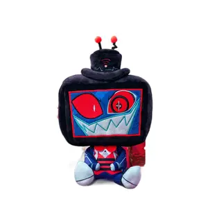 New Product Hazbin Hotel Extremely Evil Boss Keychain Doll Trinket Plush Toy Collection Gifts