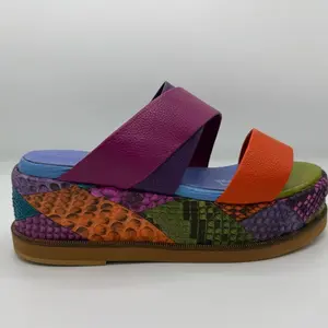 Altura Sie7e Celta Wedge Sandal - Colorful Snake Print Design with Comfortable Fit and Stylish Look