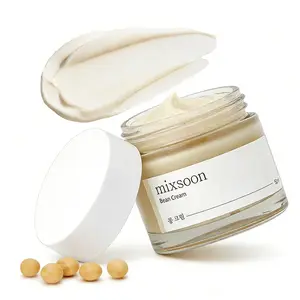 Mixsoon Bean Cream 50ml Korean Glass Skin Pore & Sebum Care Non-Sticky Lightweight Moisturizer for All Skin Types Intensive Hydration
