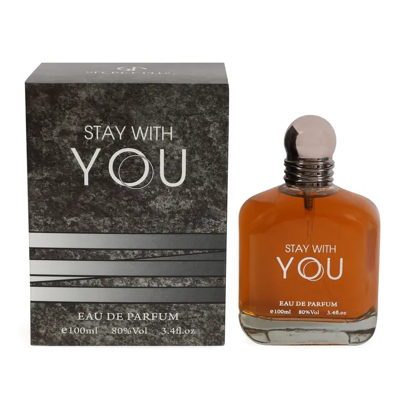 Stay With You Spray Perfume Eau de Parfum for Men 100ml/3.4fl.oz. | Bold, Sophisticated Men's Cologne
