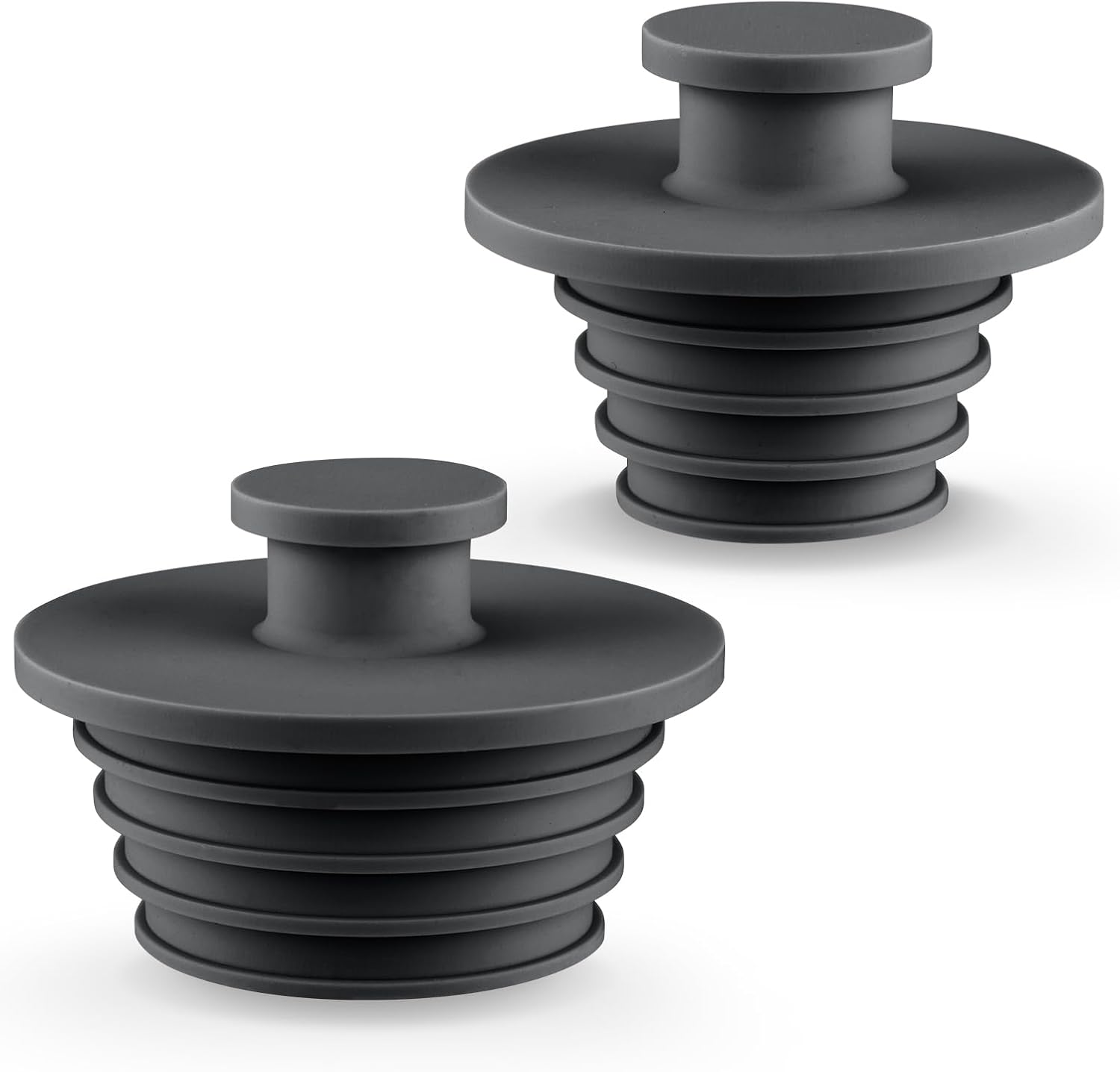 Bathtub Stopper 2pcs Sink Stopper Tub Plug Bathroom Shower Drain Plug Silicone Bathtub Drain Plug Tub Drain Stopper Washbasin