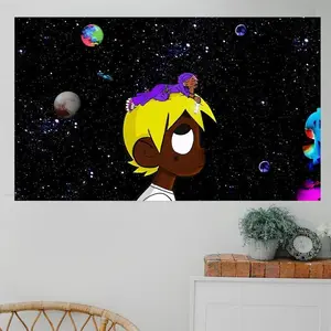 Graduation Tapestry   3x5Feet  Rapper Music Album Cover Flag for Room Man Cave Wall DecorCollege Dorm