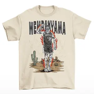 Victor Wembanyama Vintage Skeleton Cartoon Style San Antonio T-Shirt